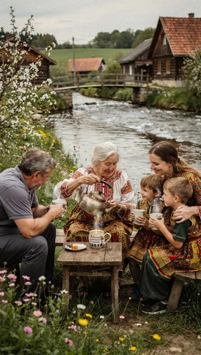 Raminanti arbatos puodelis su baboono citrina, simbolizuojantis natūralų sveikatos priežiūros būdą.