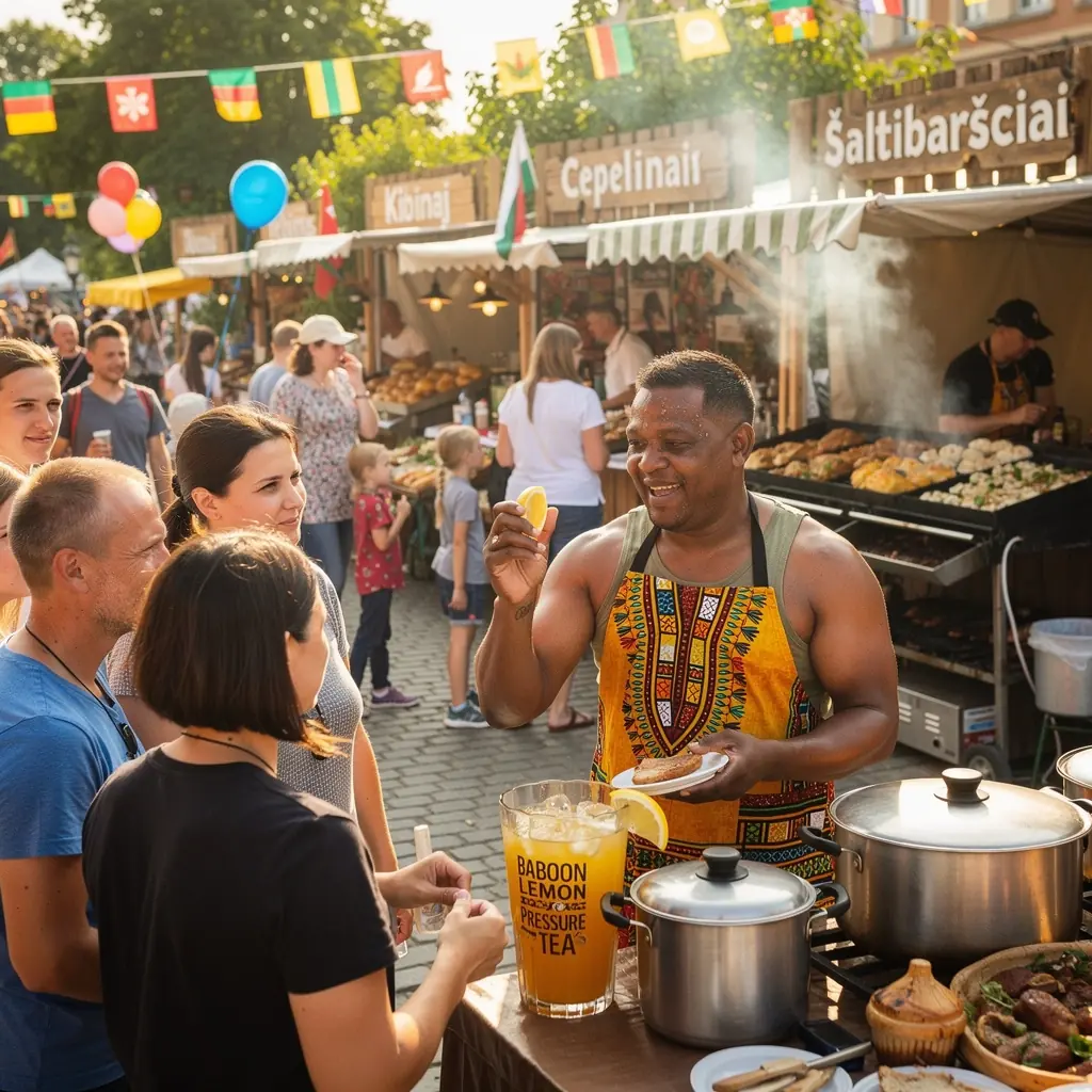 Natūralūs baboono citrinos arbatos ingredientai, sudedamosios dalys, skatinančios gerą savijautą.